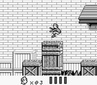 une photo d'Ã©cran de Tintin - Le Temple du Soleil sur Nintendo Game Boy